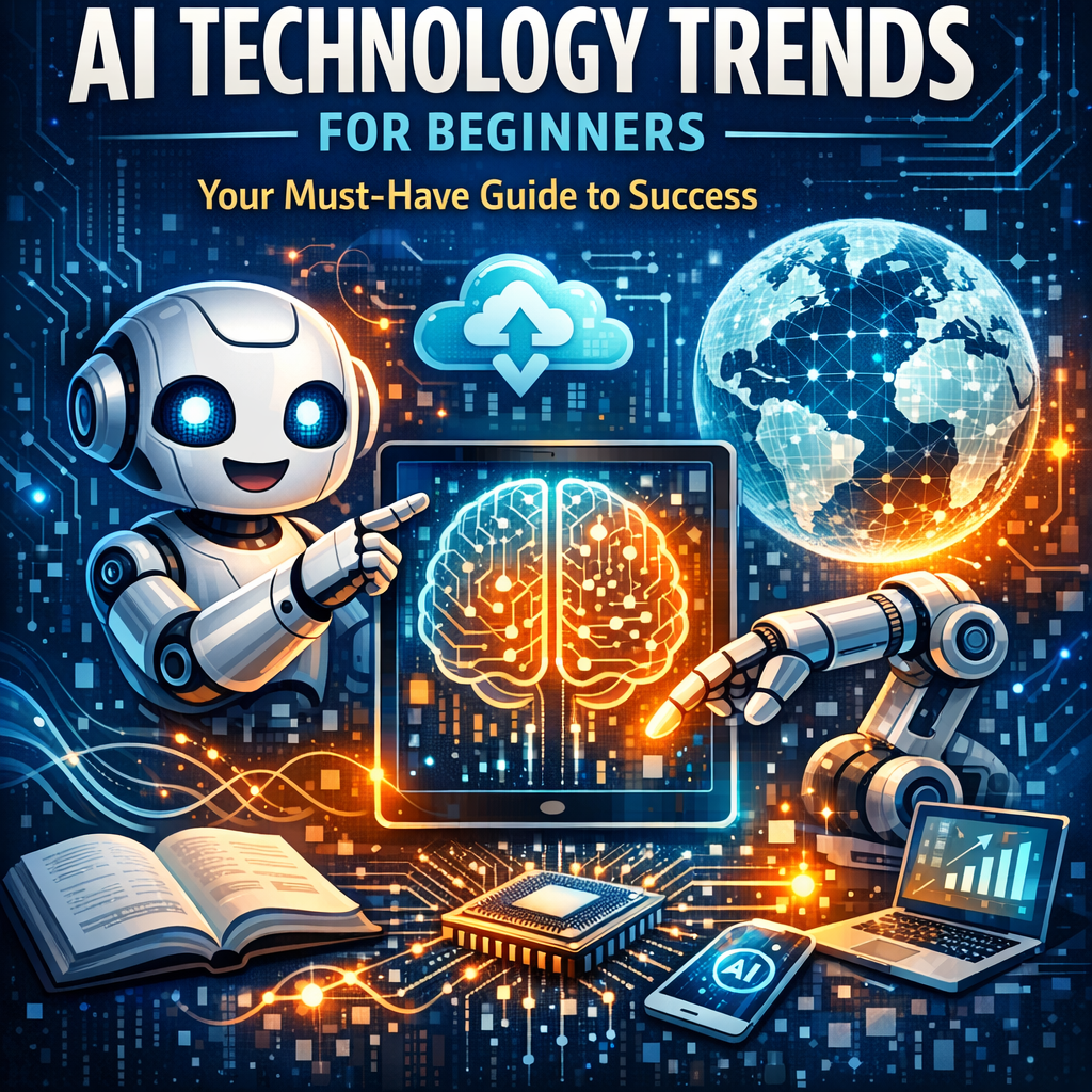 Illustration of AI Technology Trends for Beginners: Your Must-Have Guide to Success