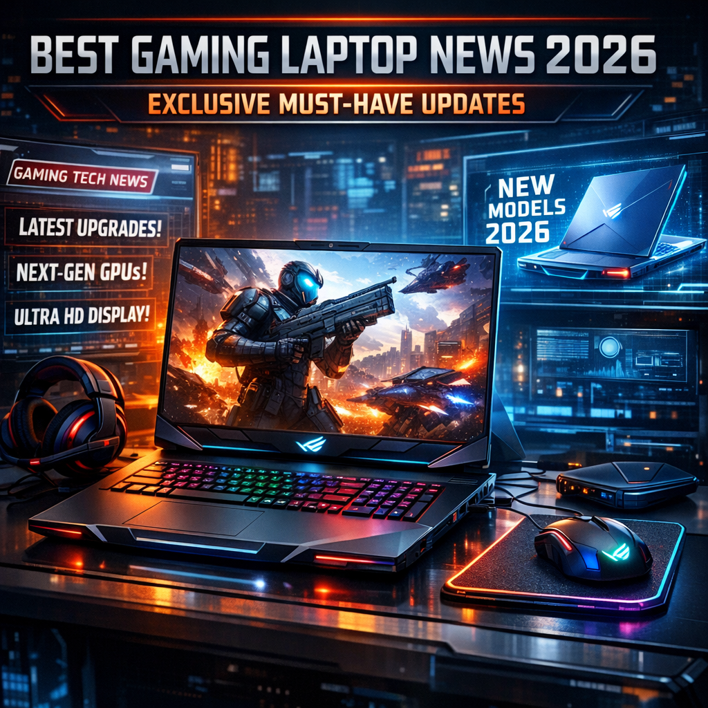 Illustration of Best Gaming Laptop News 2026: Exclusive Must-Have Updates