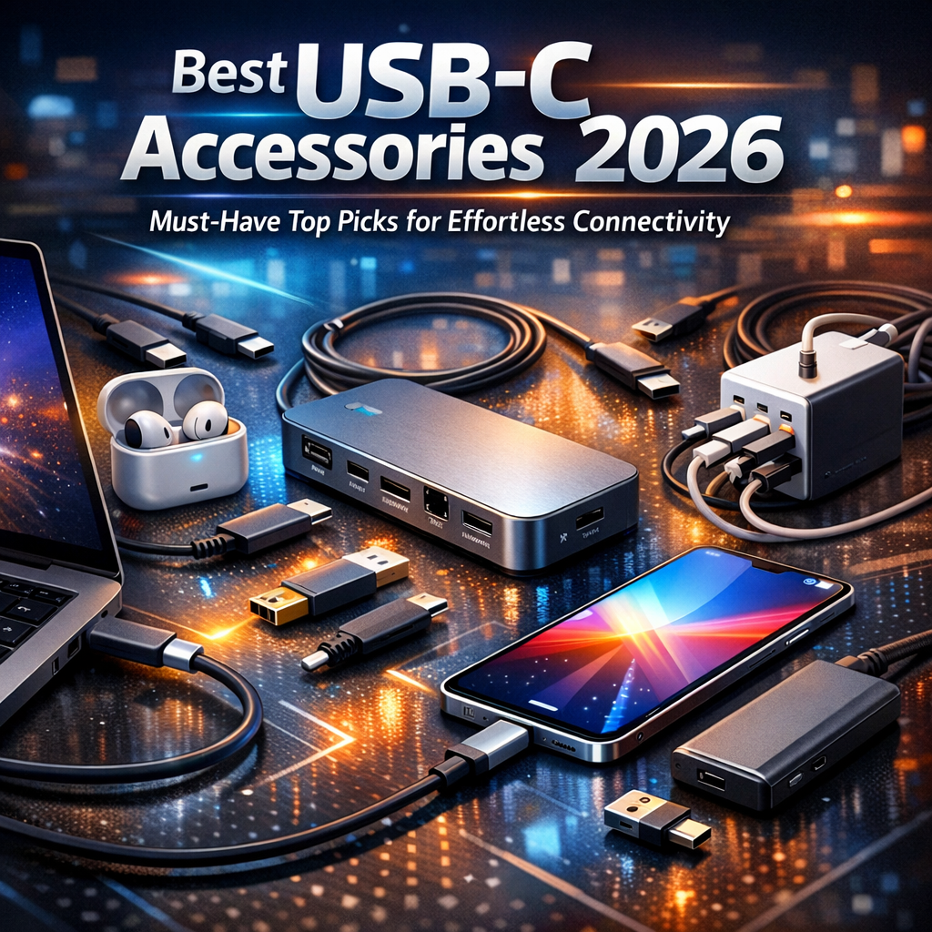 Illustration of Best USB-C Accessories 2026: Must-Have Top Picks for Effortless Connectivity