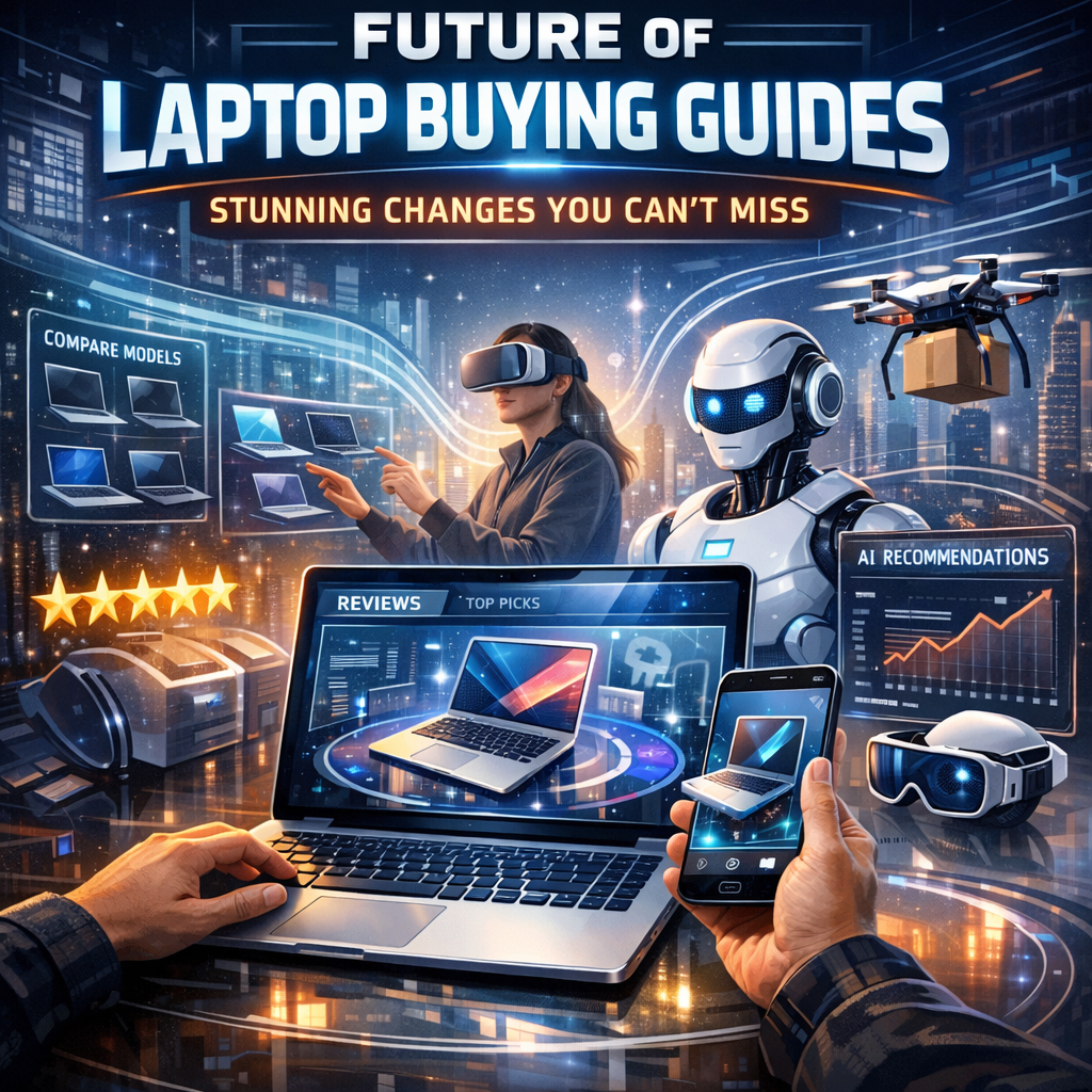 Illustration of Future of Laptop Buying Guides: Stunning Changes You Can’t Miss