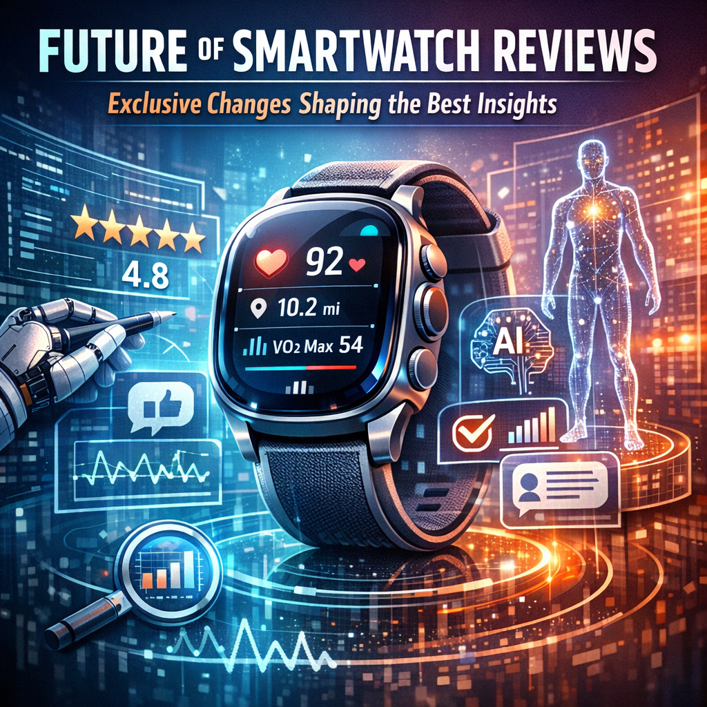 Illustration of Future of Smartwatch Reviews: Exclusive Changes Shaping the Best Insights