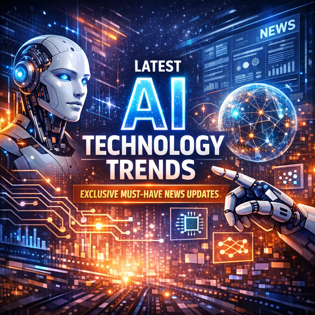 Illustration of Latest AI Technology Trends: Exclusive Must-Have News Updates