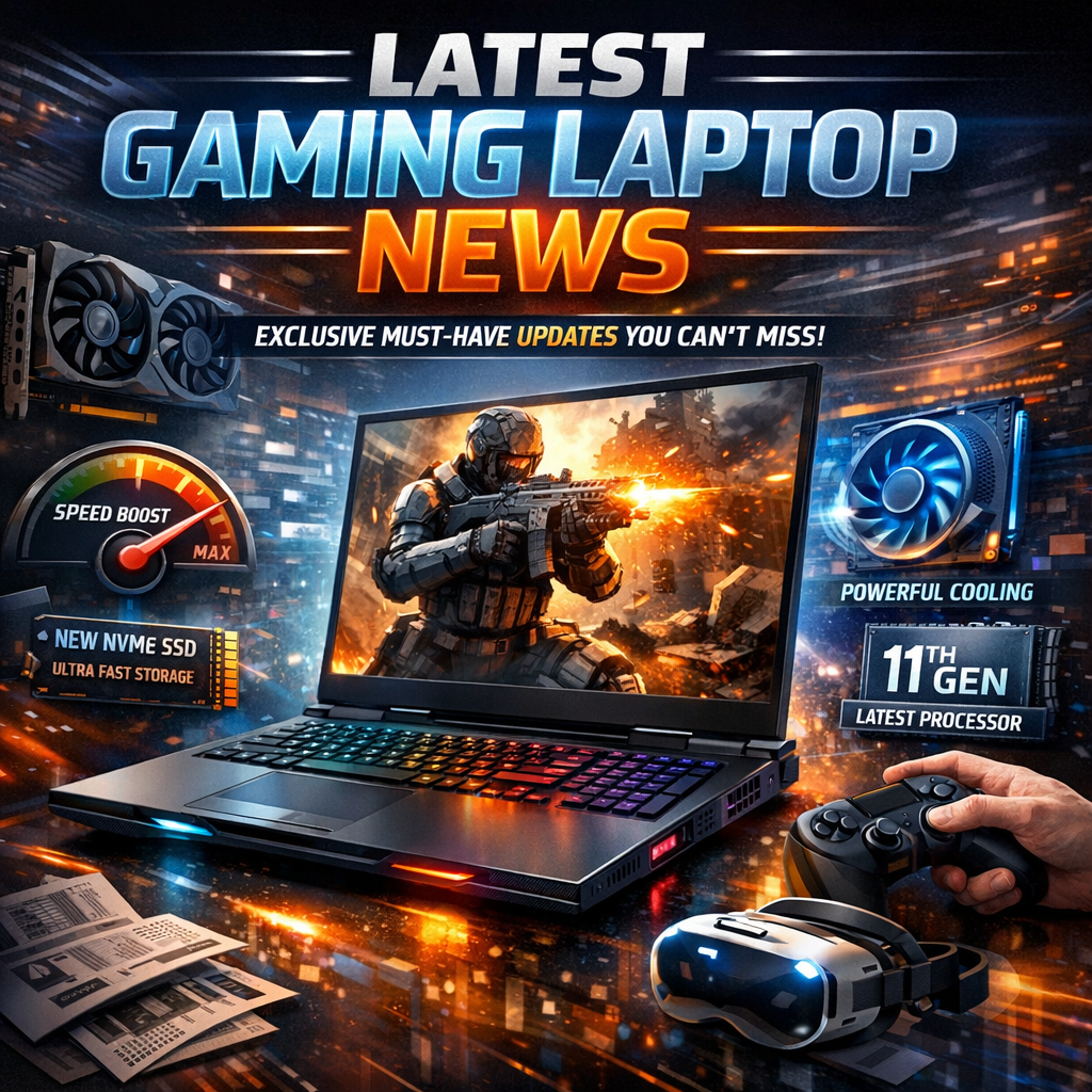 Illustration of Latest Gaming Laptop News: Exclusive Must-Have Updates You Can’t Miss