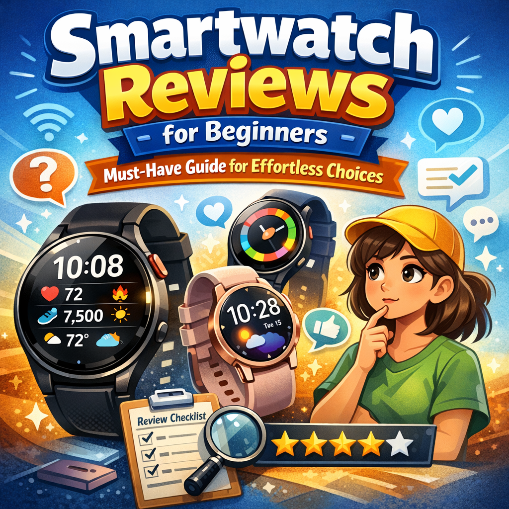 Illustration of Smartwatch Reviews for Beginners: Must-Have Guide for Effortless Choices