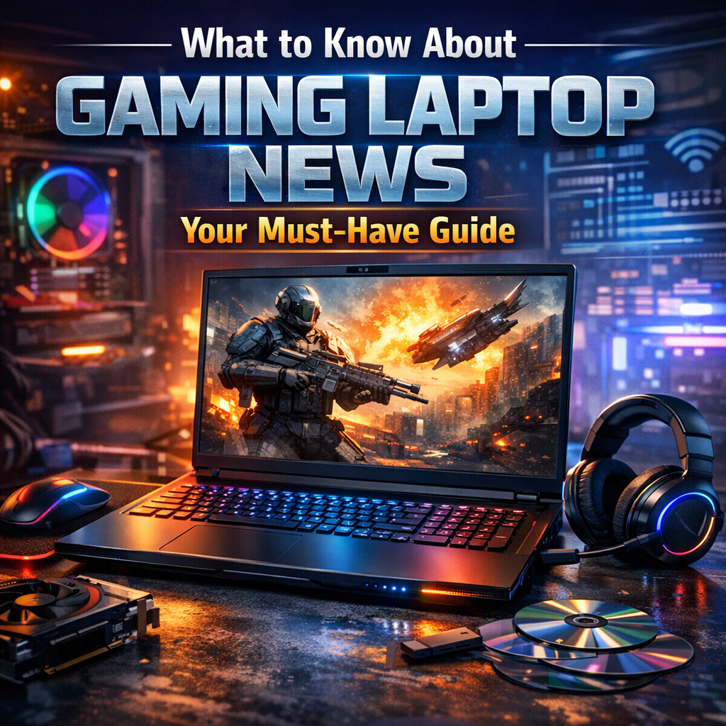 Illustration of What to Know About Gaming Laptop News: Your Must-Have Guide