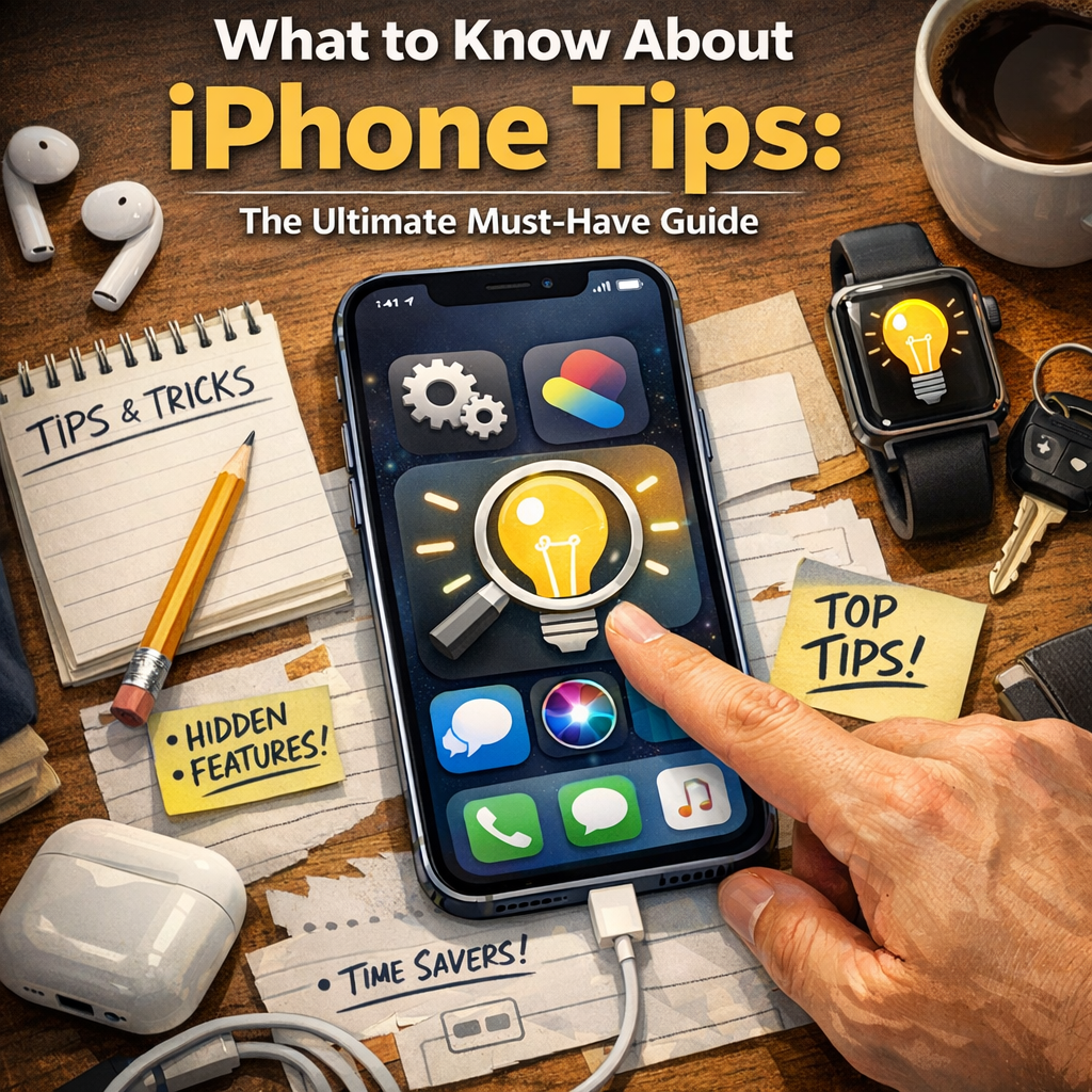 Illustration of What to Know About iPhone Tips: The Ultimate Must-Have Guide