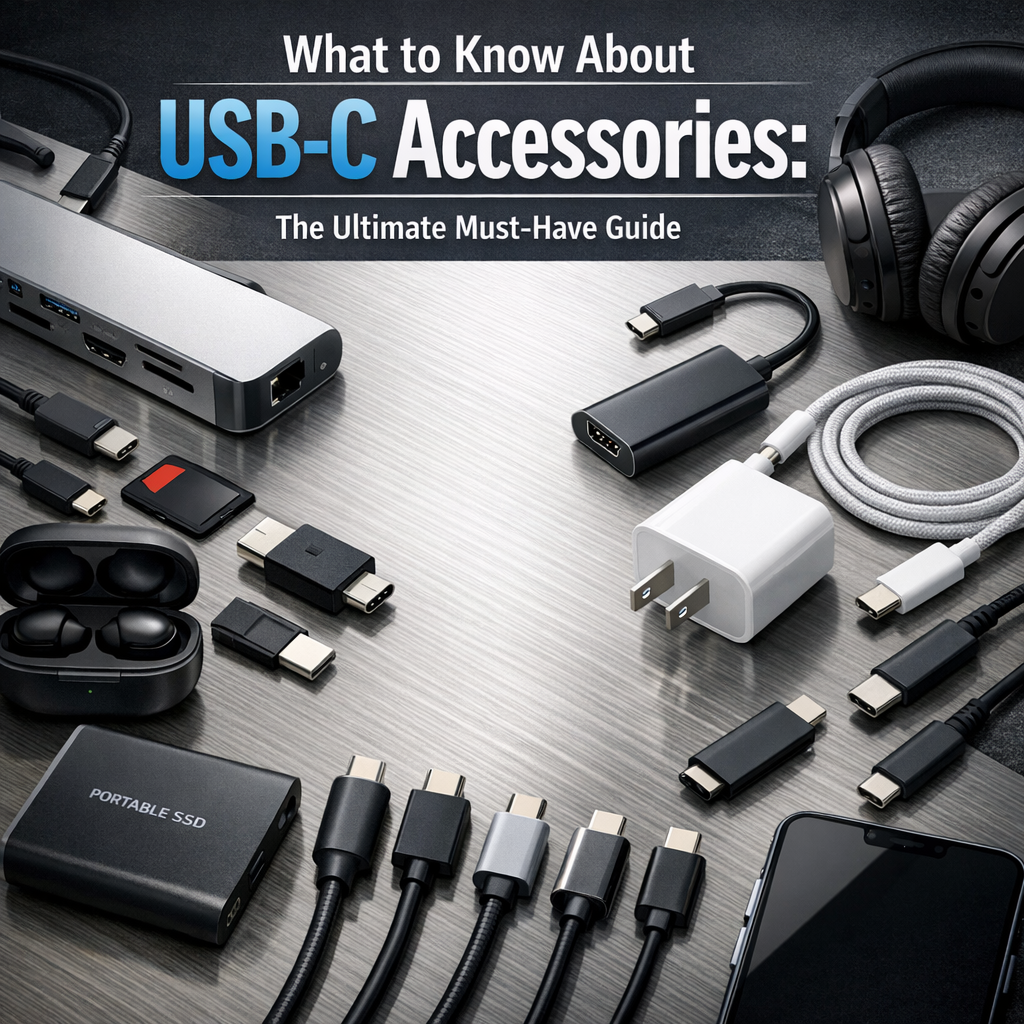 Illustration of What to Know About USB-C Accessories: The Ultimate Must-Have Guide