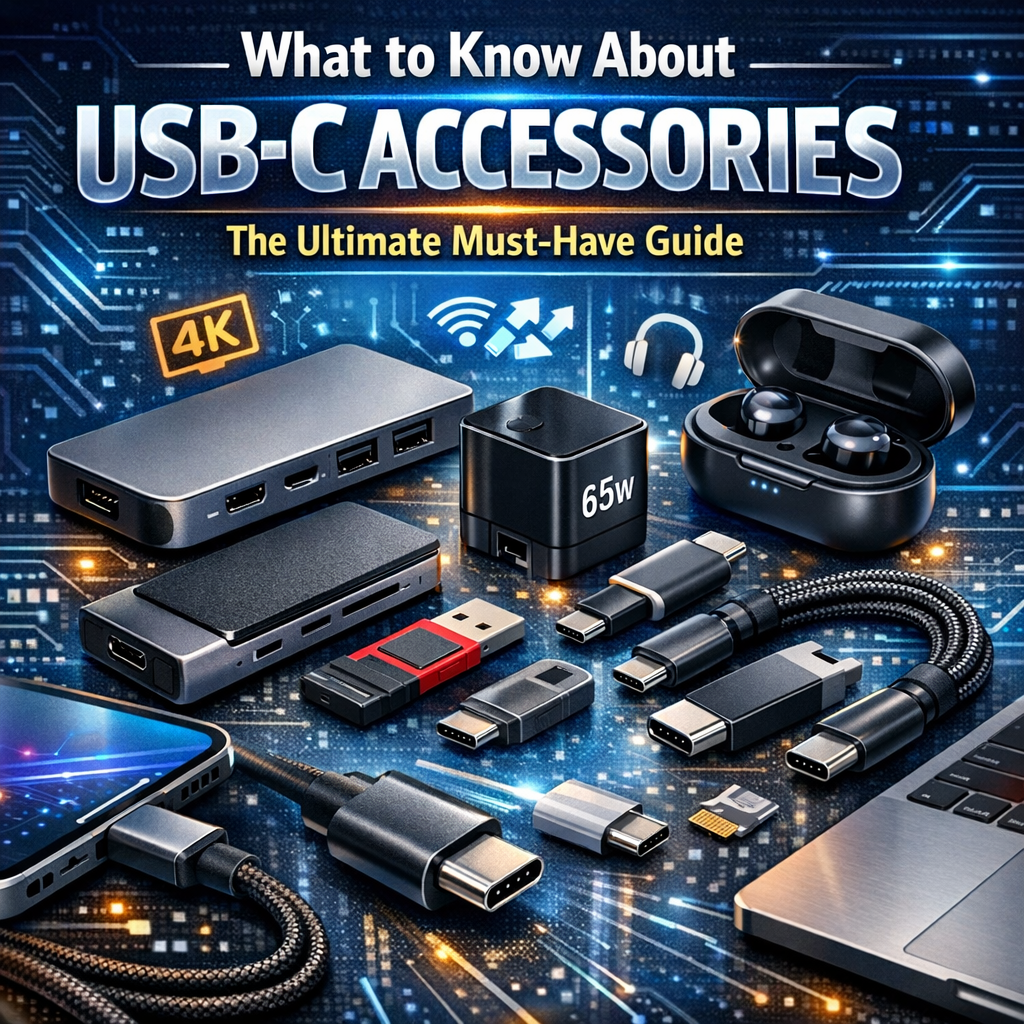Illustration of What to Know About USB-C Accessories: The Ultimate Must-Have Guide