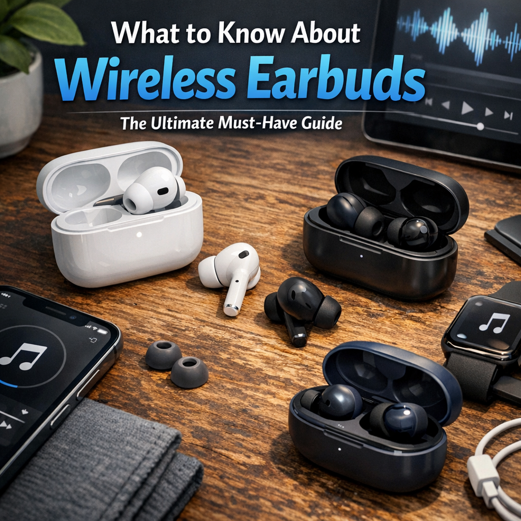 Illustration of What to Know About Wireless Earbuds: The Ultimate Must-Have Guide