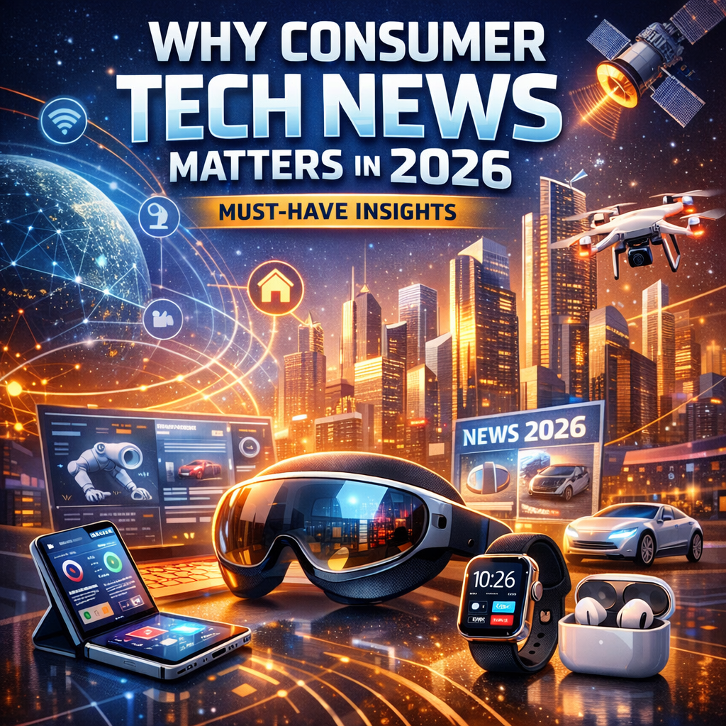Illustration of Why Consumer Tech News Matters in 2026: Must-Have Insights