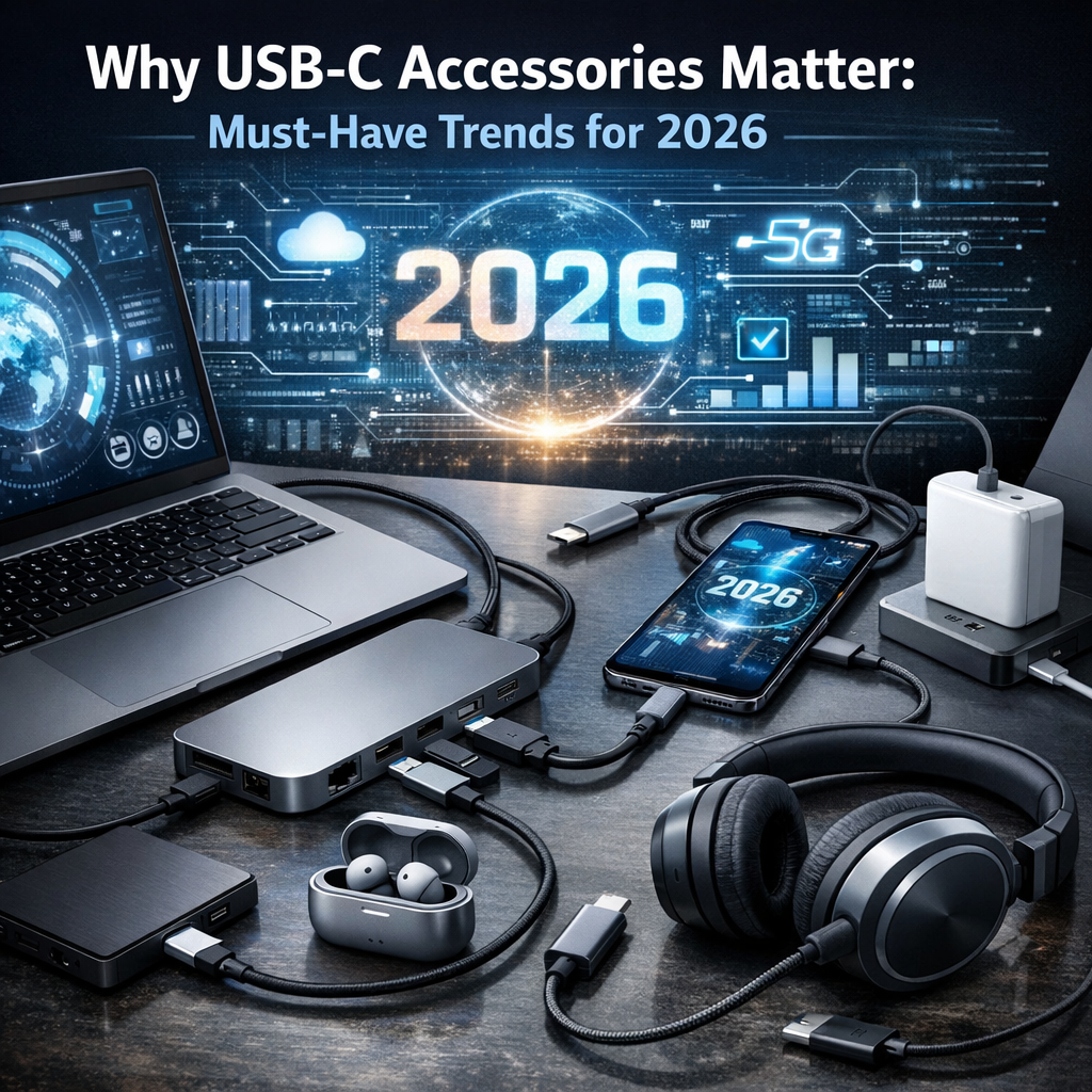 Illustration of Why USB-C Accessories Matters: Must-Have Trends for 2026