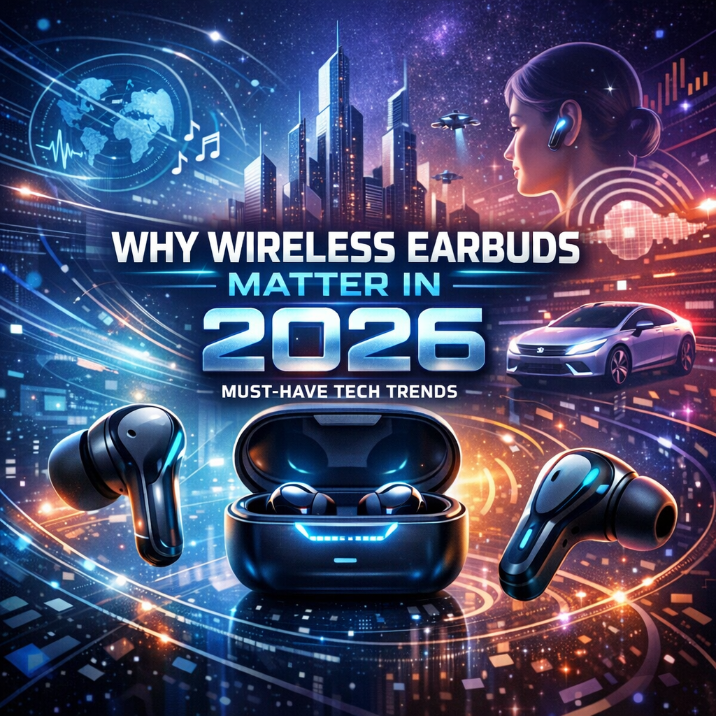 Illustration of Why Wireless Earbuds Matters in 2026: Must-Have Tech Trends
